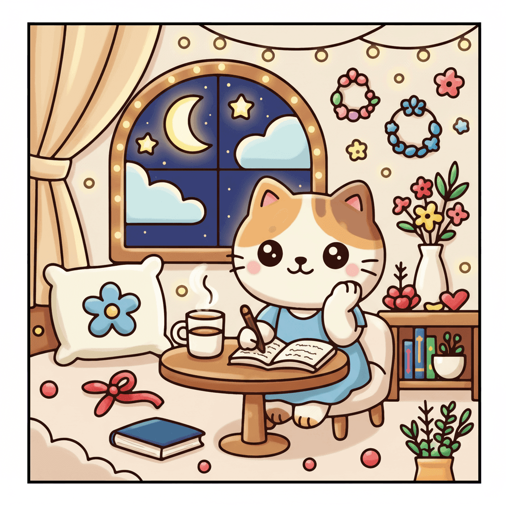 Bubble Corner Coloring Book colored sample 3