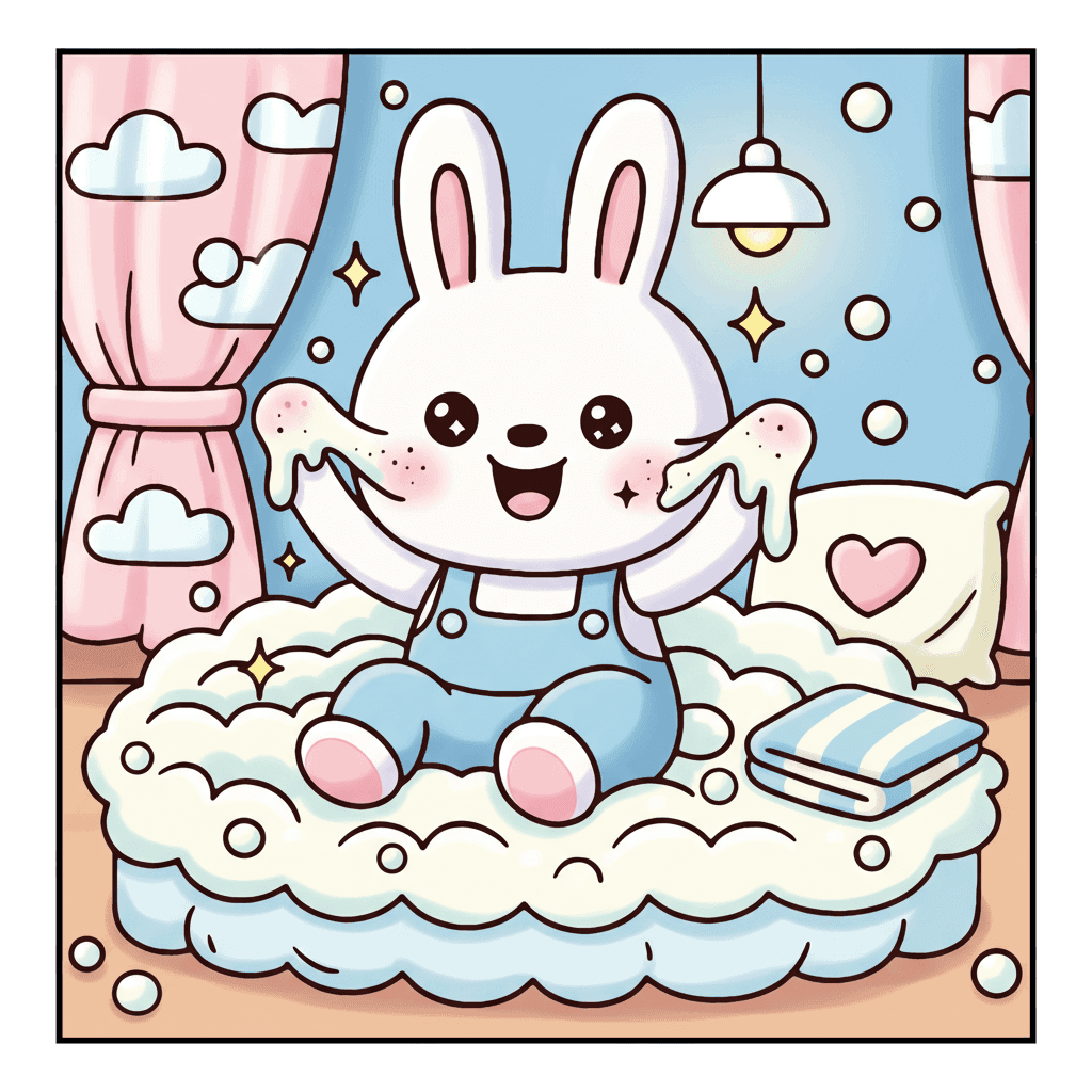 Bubble Corner Coloring Book colored sample 6