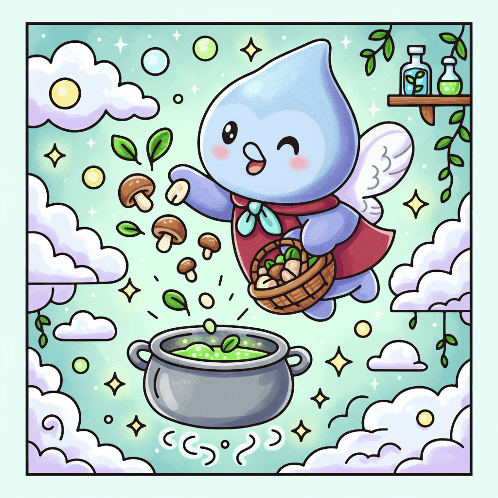 Bubble Food Coloring Book colored sample 3