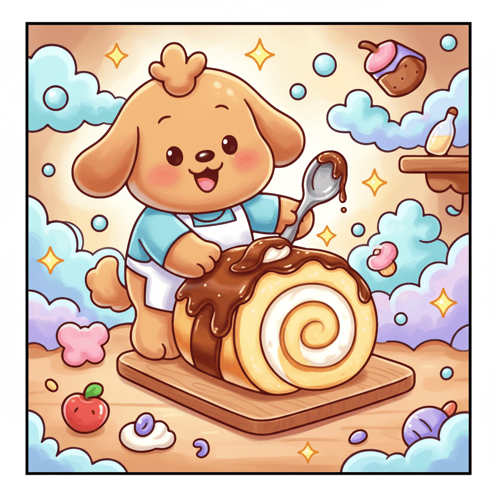 Bubble Food Coloring Book colored sample 5
