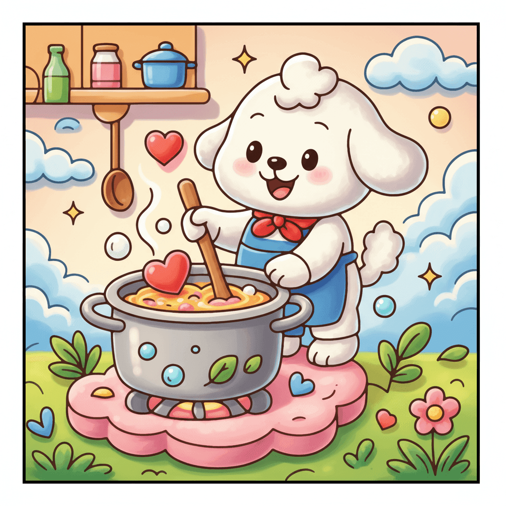 Bubble Food Coloring Book colored sample 8