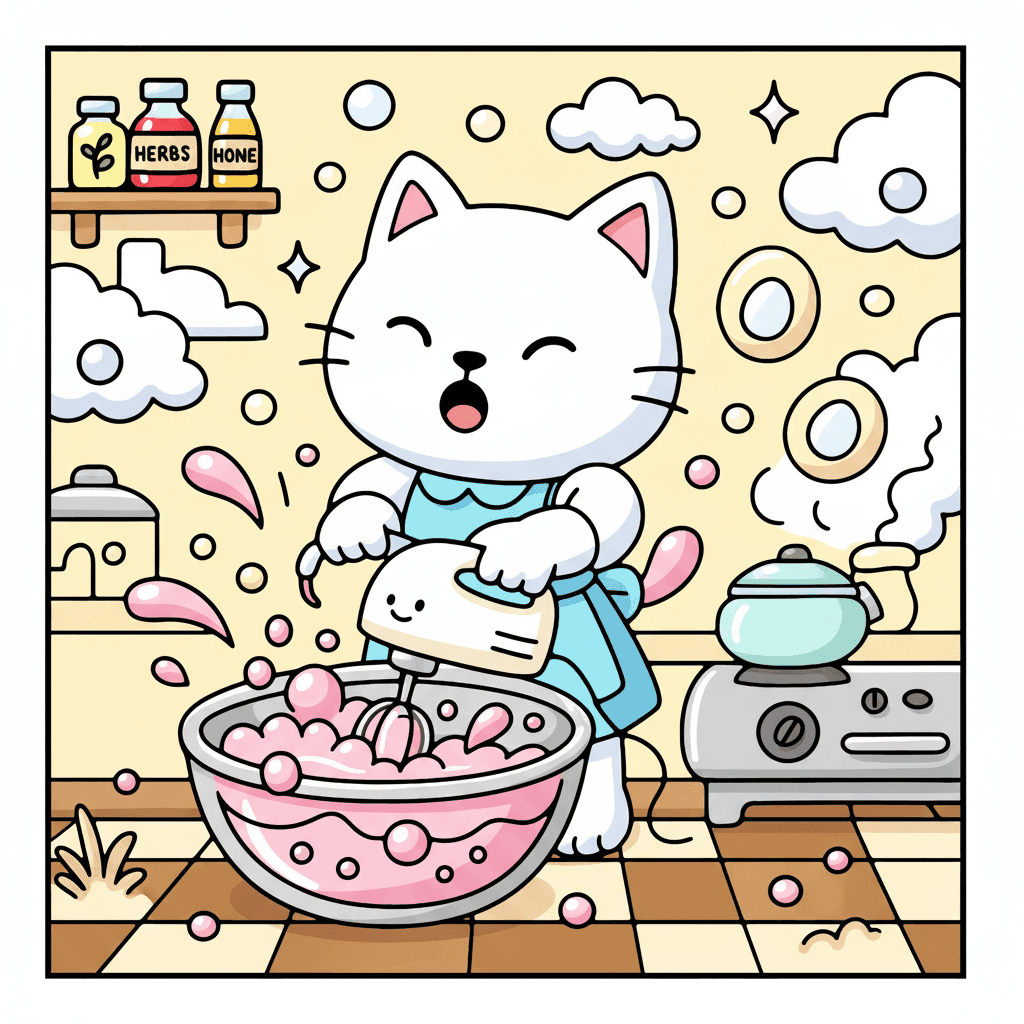 Bubble Food Coloring Book colored sample 9