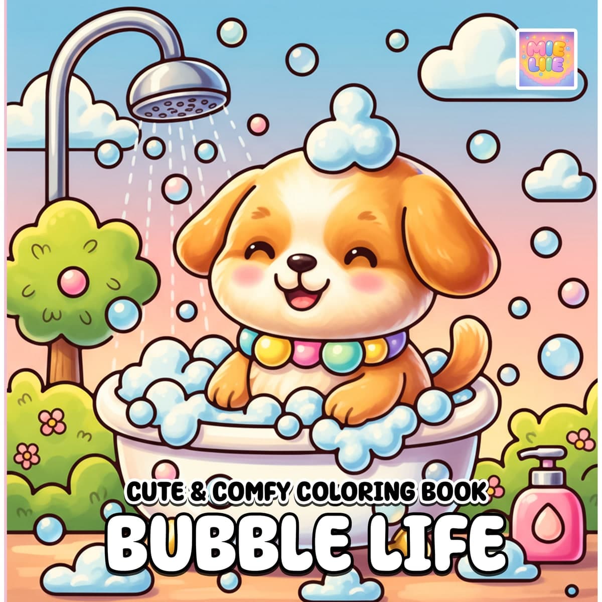 Bubble Life Coloring Book cover