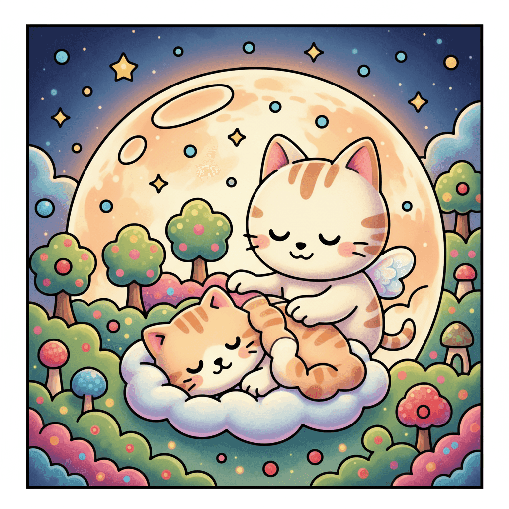 Bubble Pets Coloring Book colored sample 2