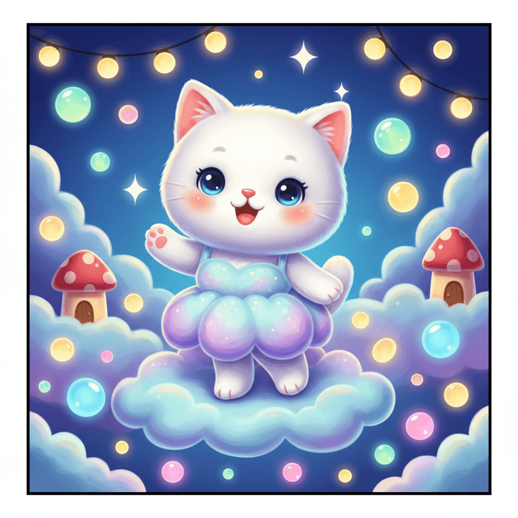 Bubble Pets Coloring Book colored sample 4