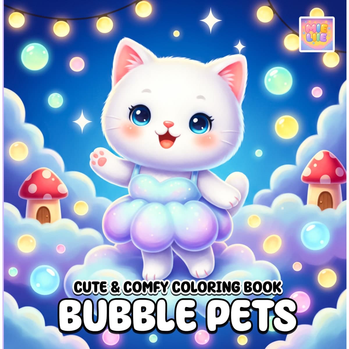 Bubble Pets Coloring Book cover