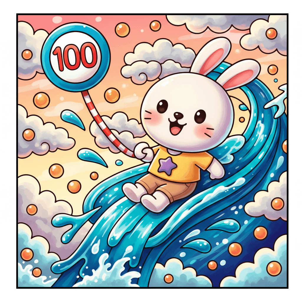 Bubble Tech Show Coloring Book colored sample 2
