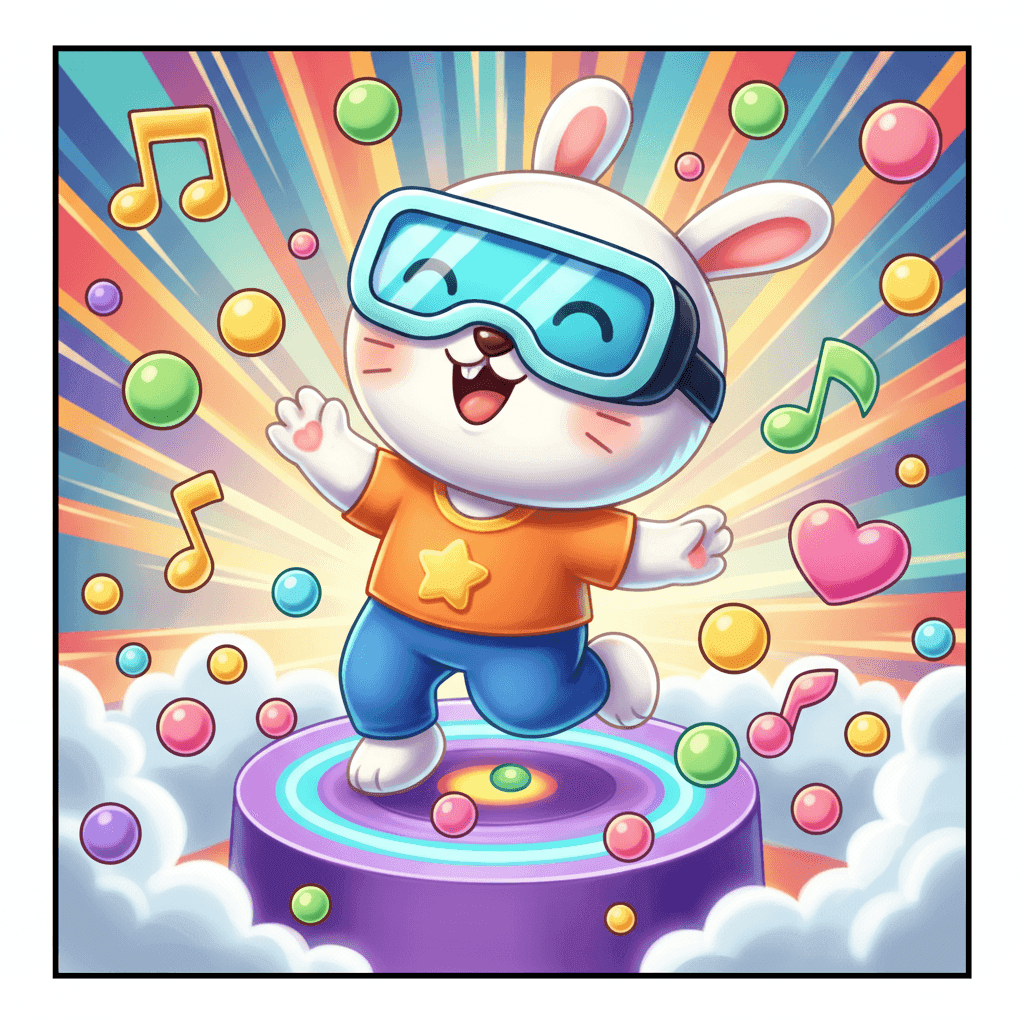 Bubble Tech Show Coloring Book colored sample 3
