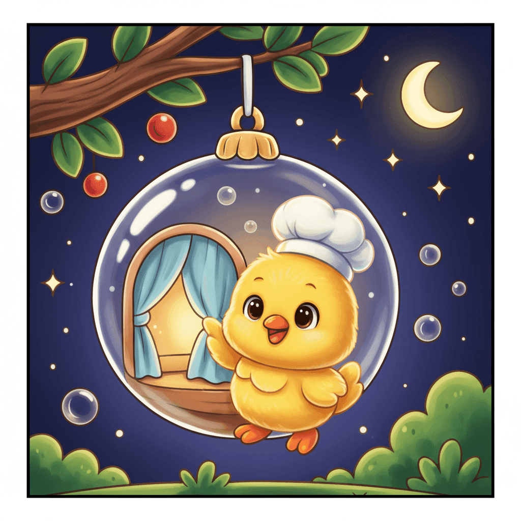 Bubble World Coloring Book colored sample 2
