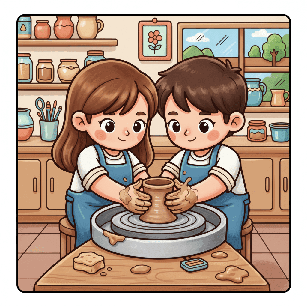 Couple Goals Coloring Book colored sample 3