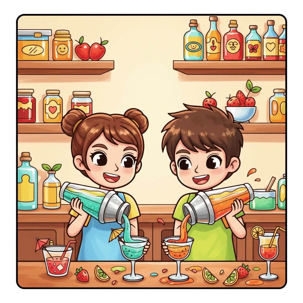 Couple Goals Coloring Book colored sample 4