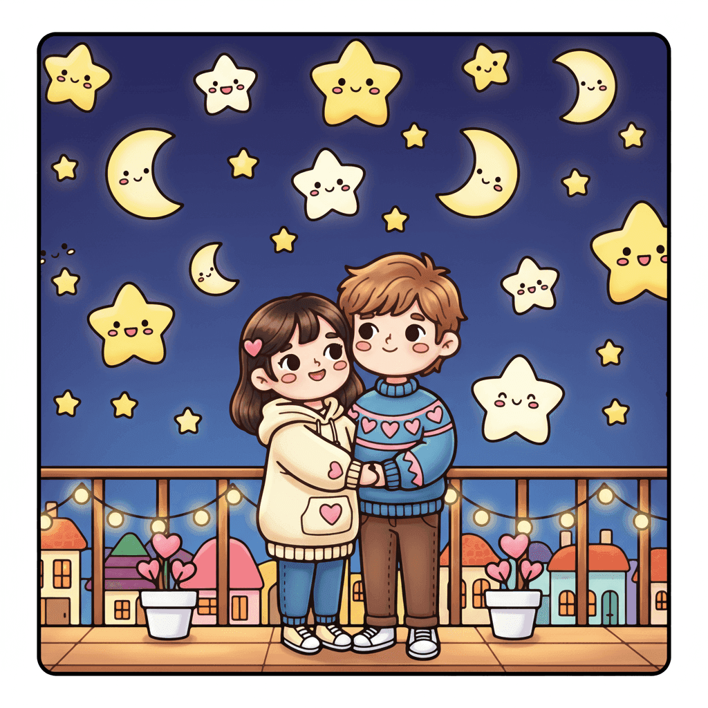 Cozy Moments Coloring Book colored sample 1