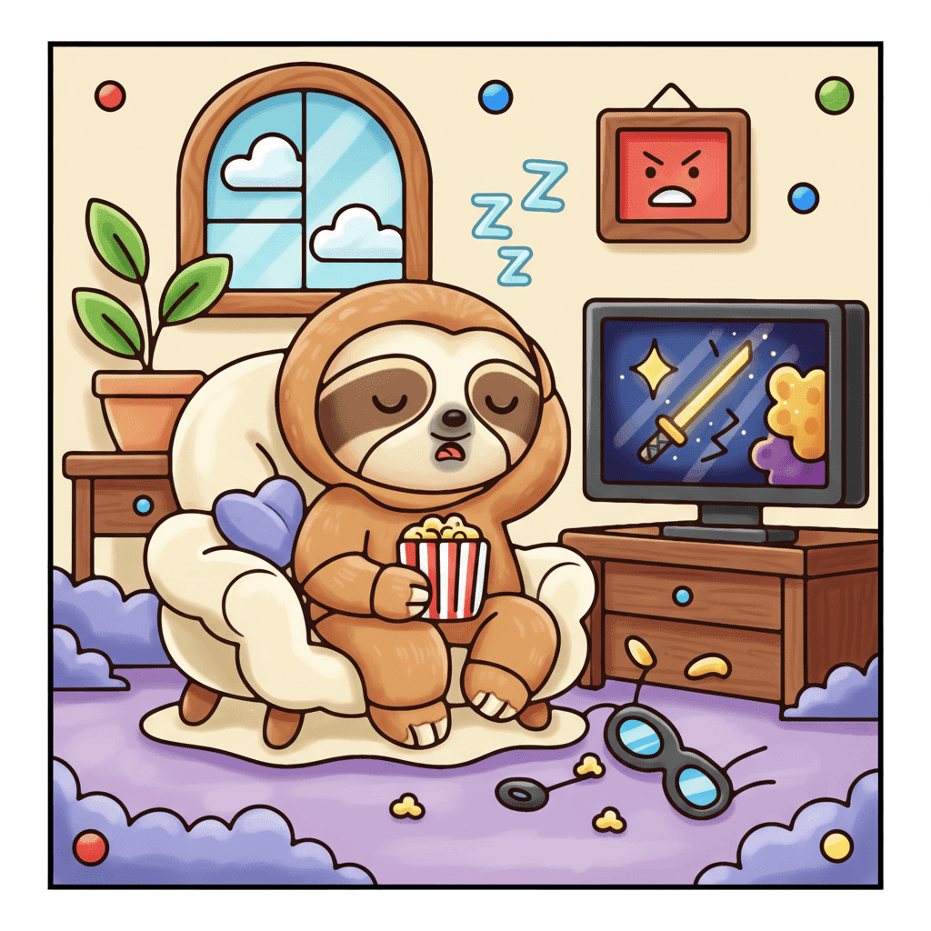 Funny Days Coloring Book colored sample 5