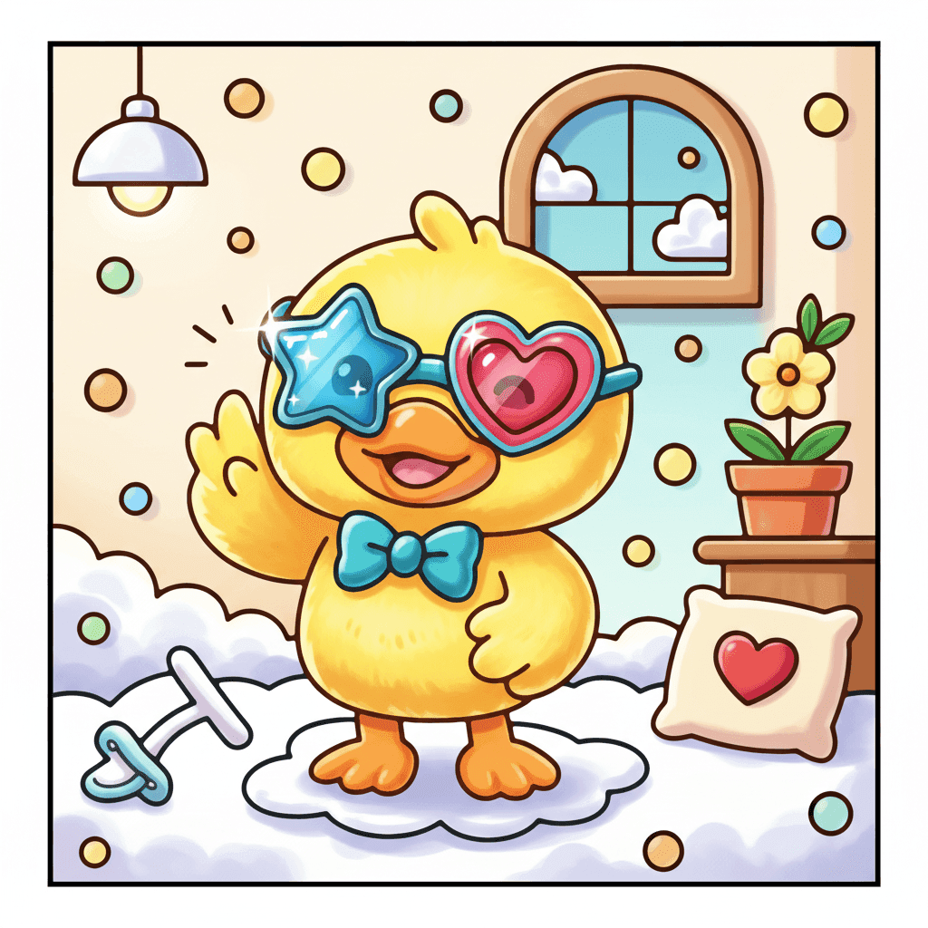 Funny Days Coloring Book colored sample 6