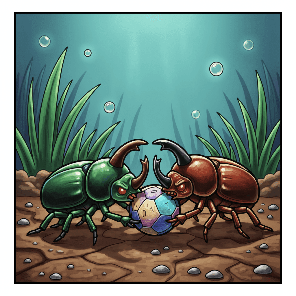 Little World Coloring Book colored sample 1