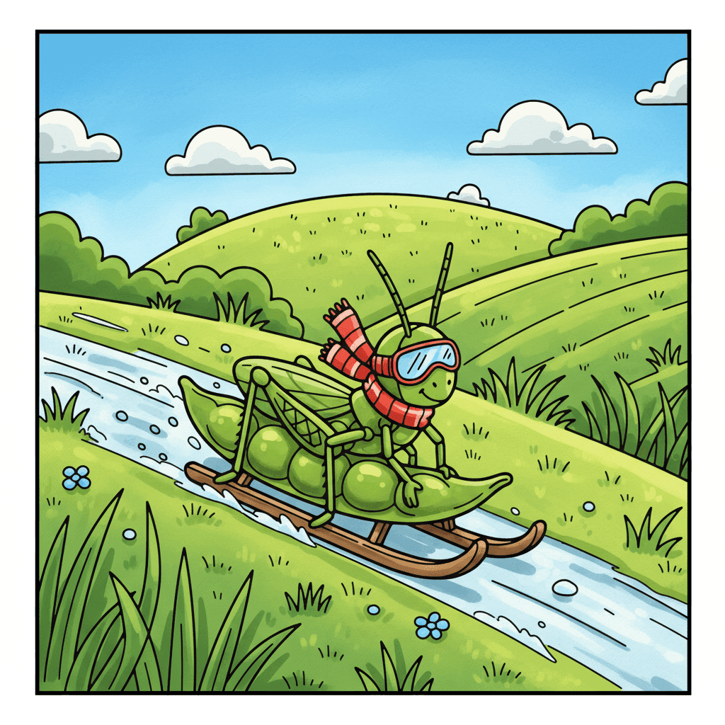 Little World Coloring Book colored sample 2