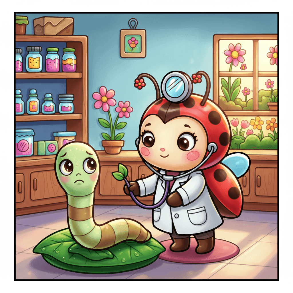 Little World Coloring Book colored sample 6