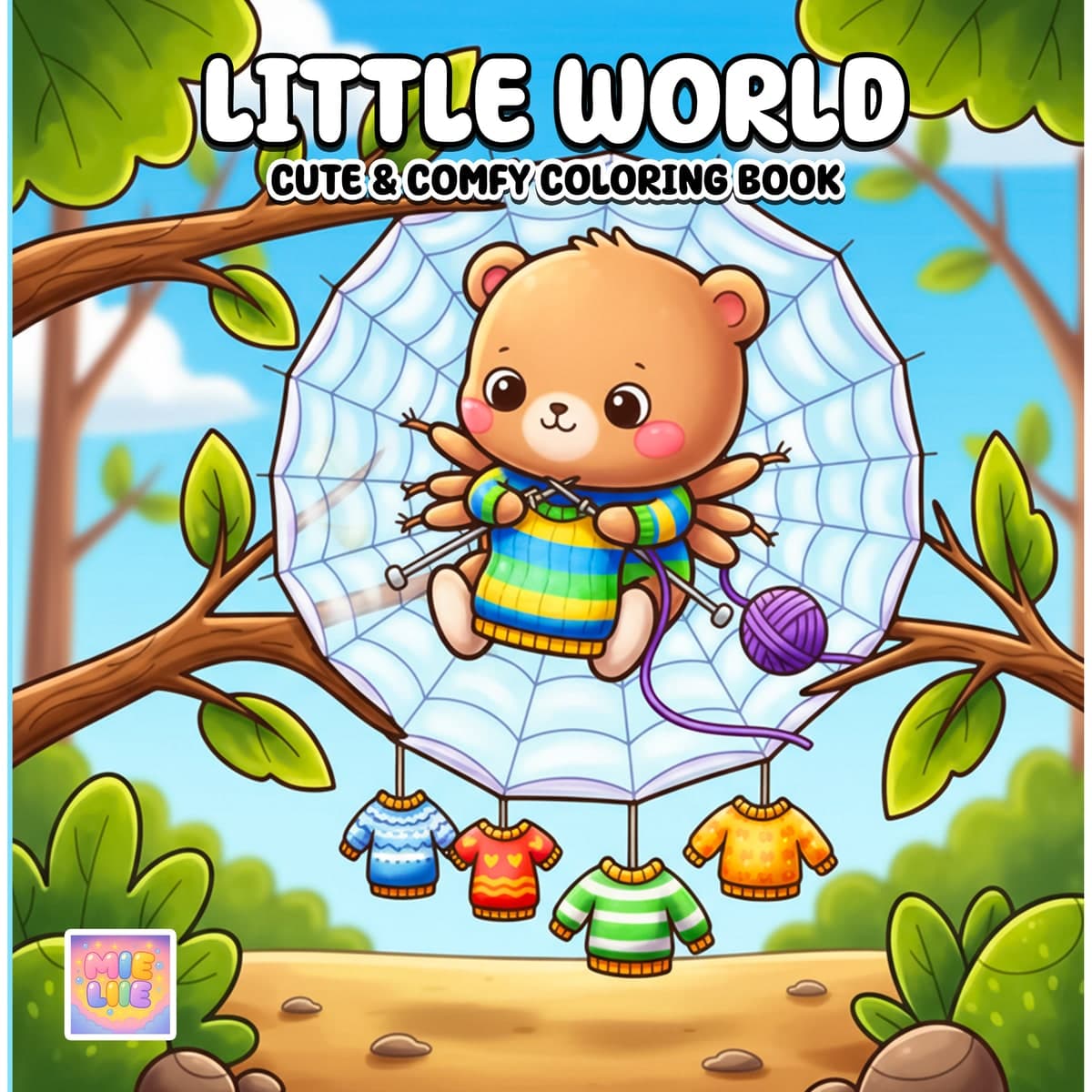 Little World Coloring Book cover