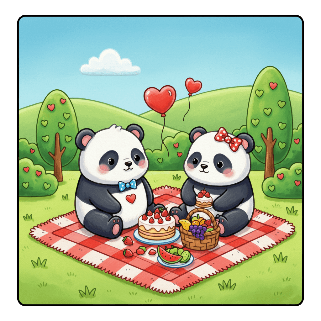 Love Day Coloring Book colored sample 4