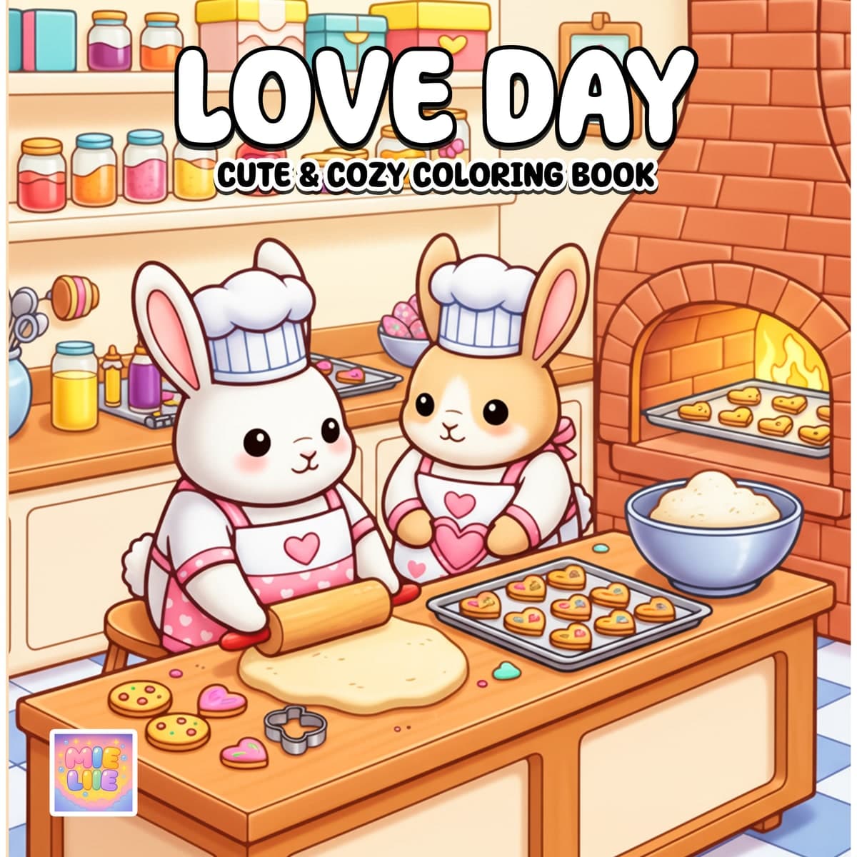 Love Day Coloring Book cover