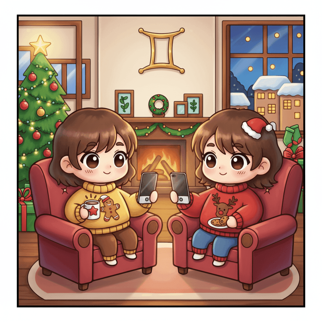 Zodiac Holiday Coloring Book colored sample 3